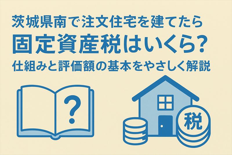 茨城県南で注文住宅を建てたら固定資産税はいくらになる？【その1
